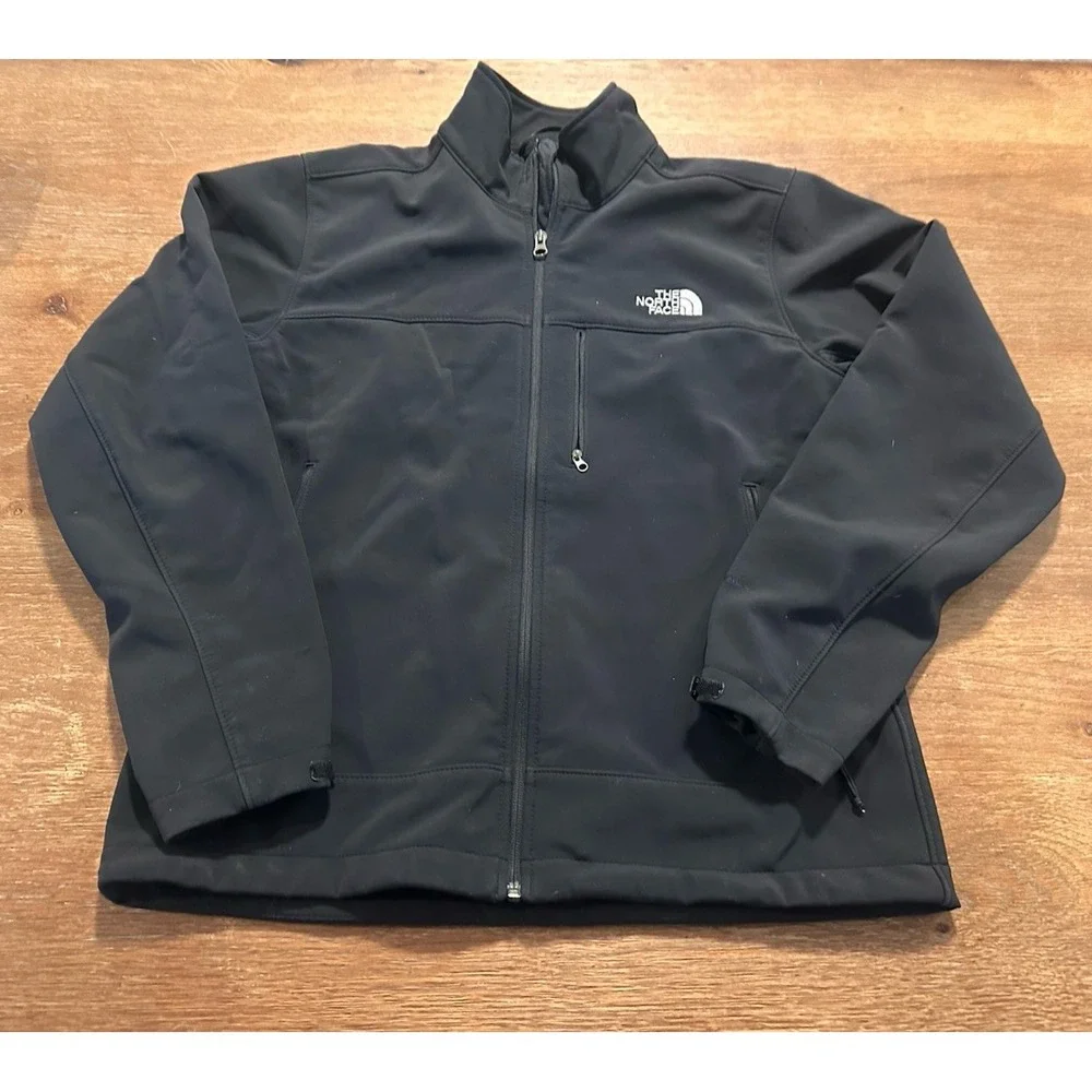 The North Face Apex Barrier Softshell Jacket Mens Small Black